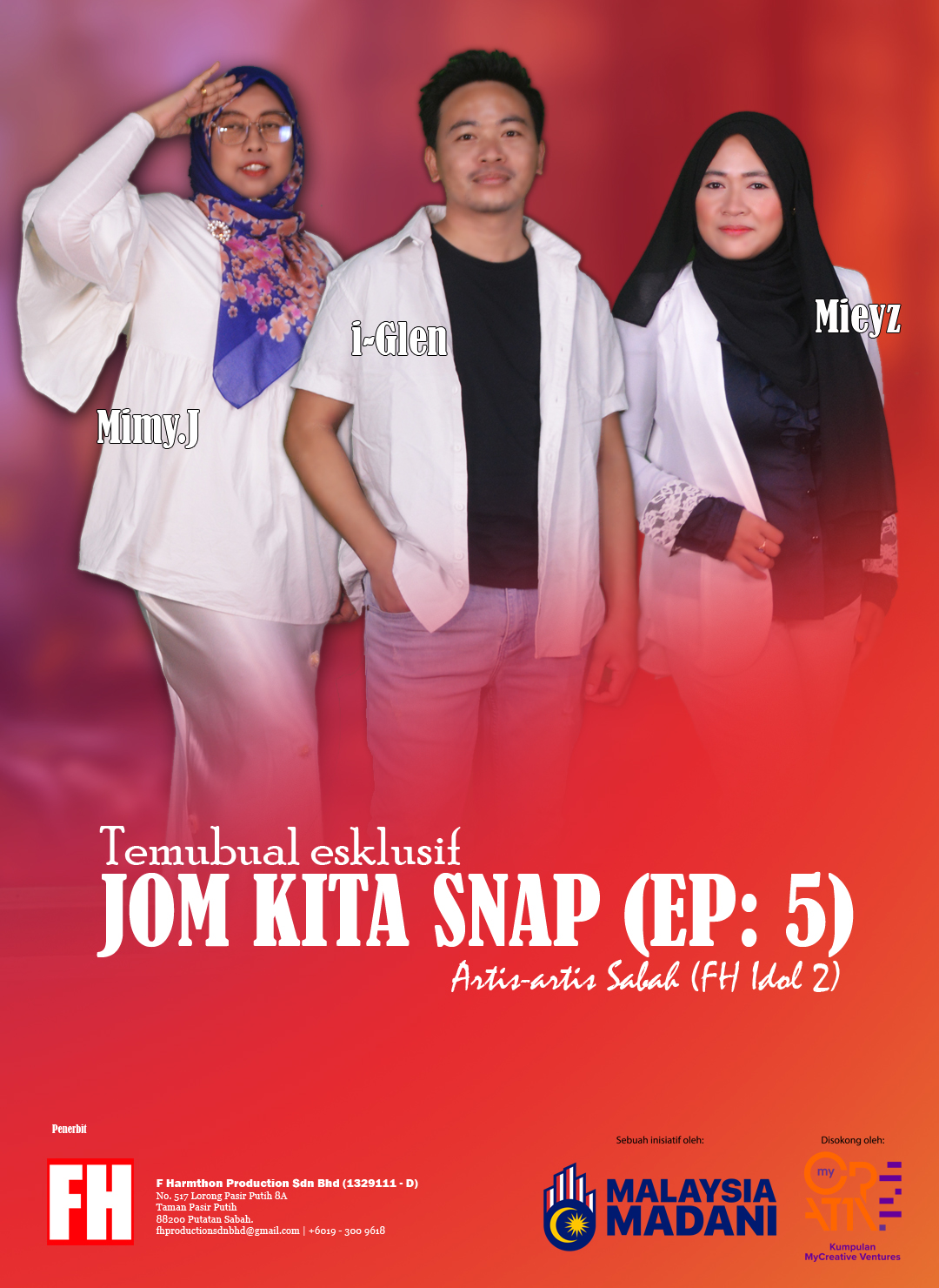 saksikan temubul esklusif Glen, Mieyz dan Mimy dalam segmen Jom Kita Snap Image