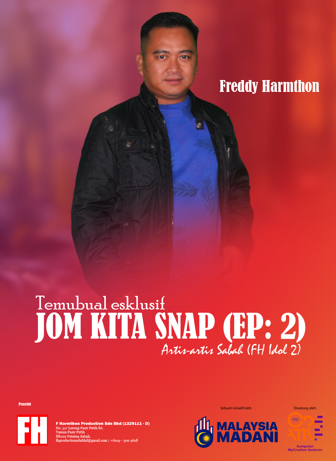 temubual eskusif bersama Freddy Harmthon dalam segmen bual bicara JKS Image